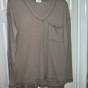 NWOT Waffle Knit Sweater